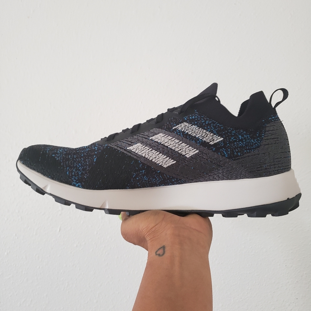 Adidas Women's Terrex Two Parley W Trail Hiking Shoes - Picture 4 of 12